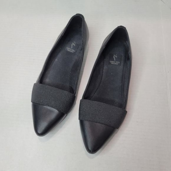 Simply Vera Black Women's Flats Size 7.5 - Picture 2 of 11